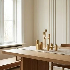 Trio Brass Candlestick Collection