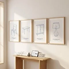 Furniture Blueprint Series